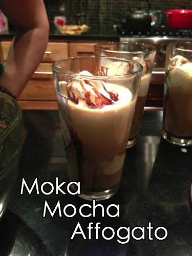 Affogato Mocha Affogato with Stovetop Espresso